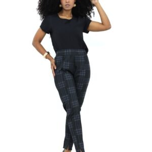Calça Alfaiataria Xadrez Kelsey