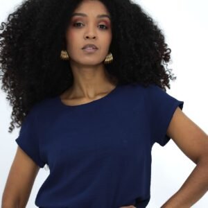 Blusa Básica Marinho Bella