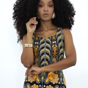 Vestido Longo Paisley Helena